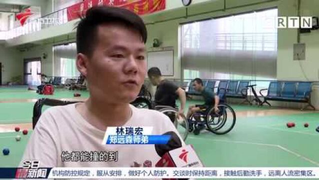 关注残奥会:三度出征残奥会 广东选手郑远森志在金牌