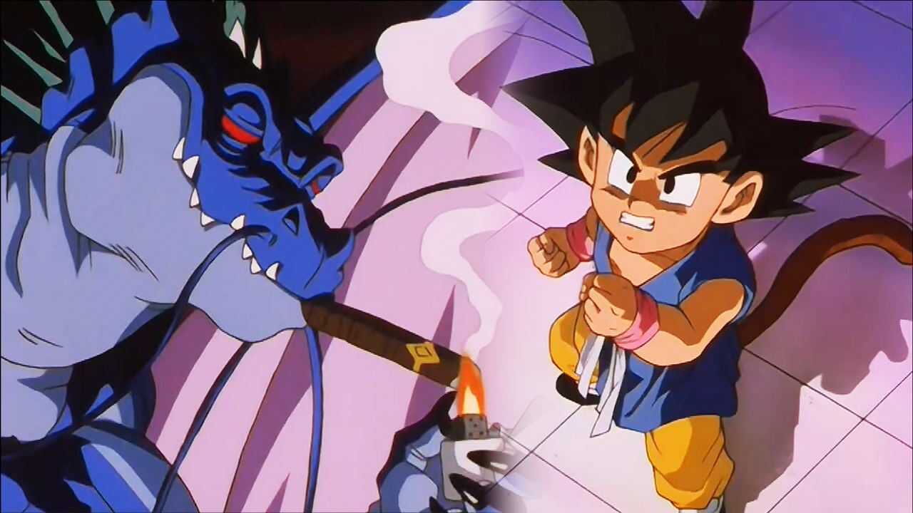 龙珠gt:悟空三人辛苦寻找的龙珠,竟然产生了裂痕,跑出一条邪恶龙