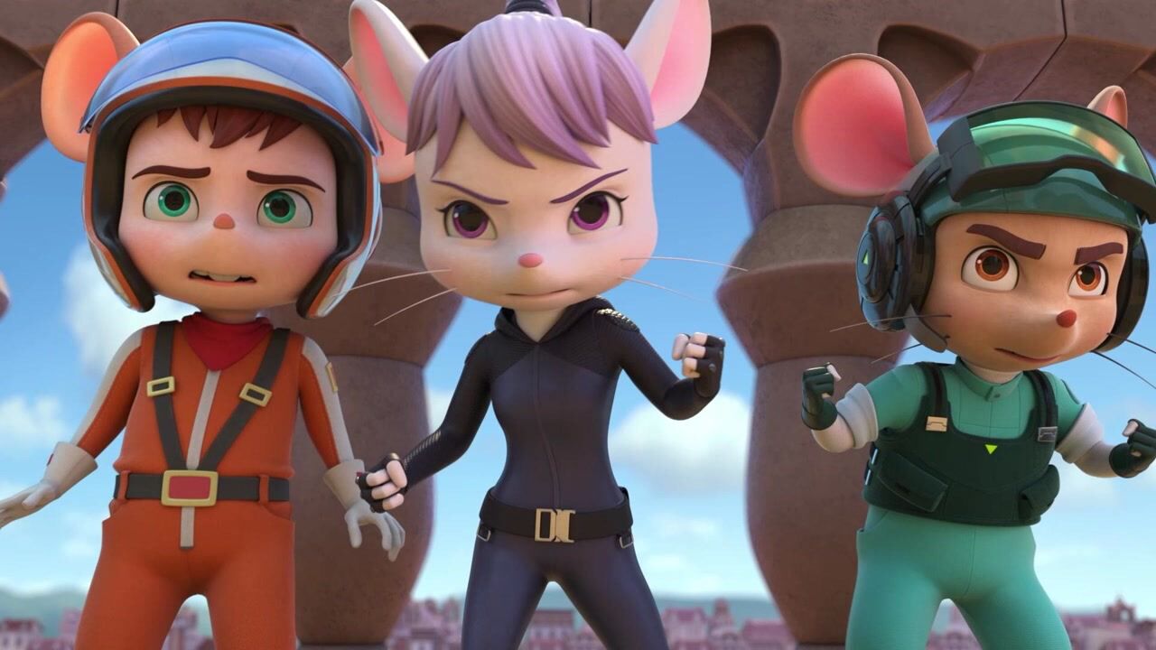 高光时刻 前方高能篇:狡猾白路逃脱,舒克贝塔和琪琪被守卫追捕,猫国