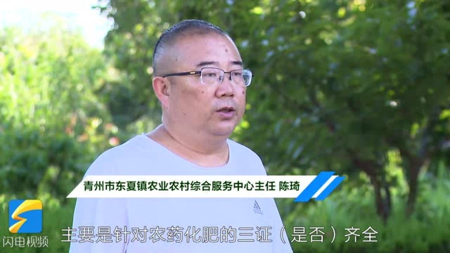 潍坊青州:多部门联合对农资市场“体检” 护航“三秋”生产