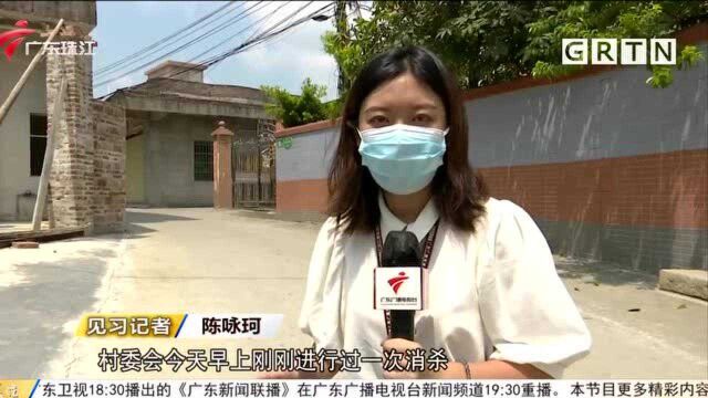 广州从化:千足虫泛滥村民受惊 街道办多次组织消杀