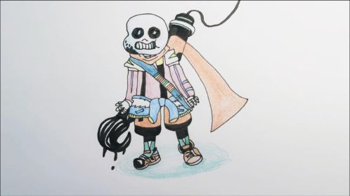 教你画传说之下inksans