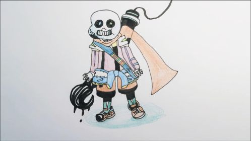 教你畫傳說之下inksans_騰訊視頻