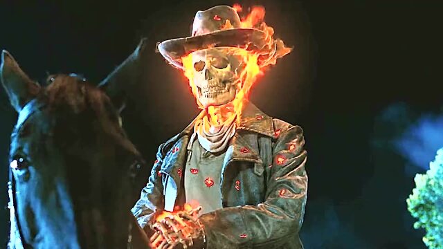 初代恶灵骑士新版恶灵骑士摩托车骏马