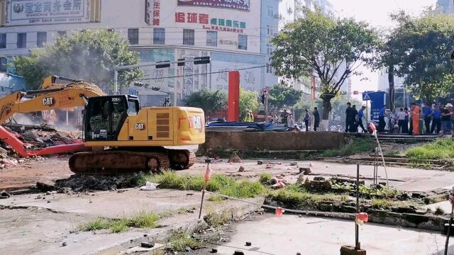 博白重新规划交通道路,把振兴西路建设为主干道