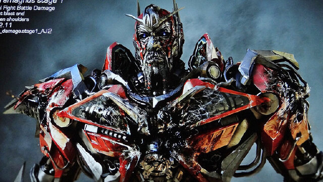 擎天柱vs御天敌