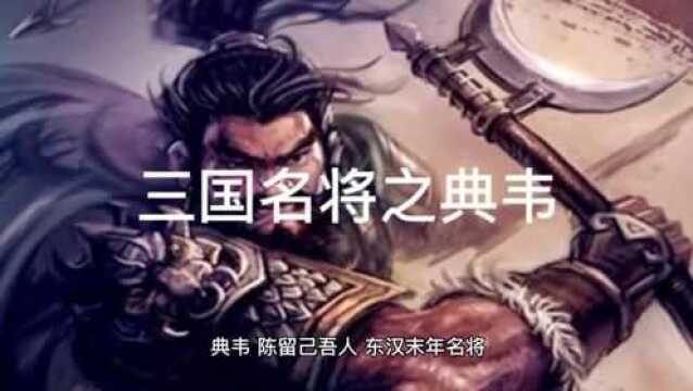 三国名将之典韦