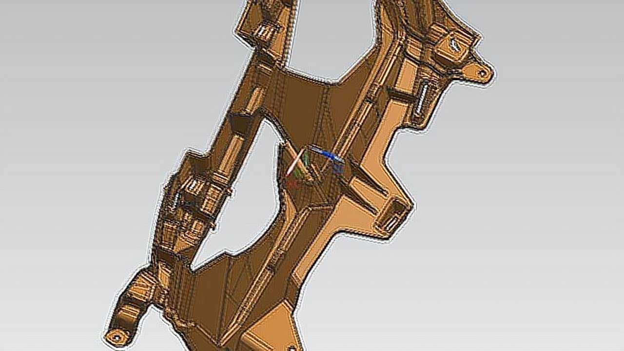 ug高级曲面分模教程 格力空调构件高难度分模下集