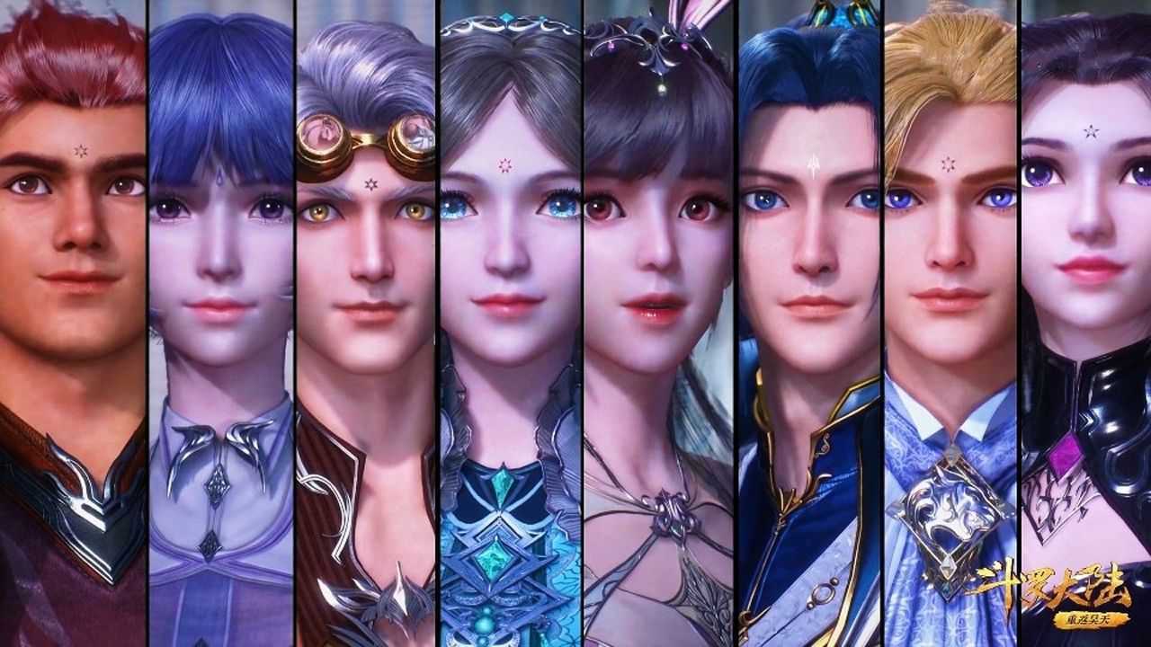 斗罗大陆盘点史莱克七怪武魂真身超燃场面1