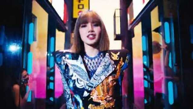 韩国女团lisa热舞