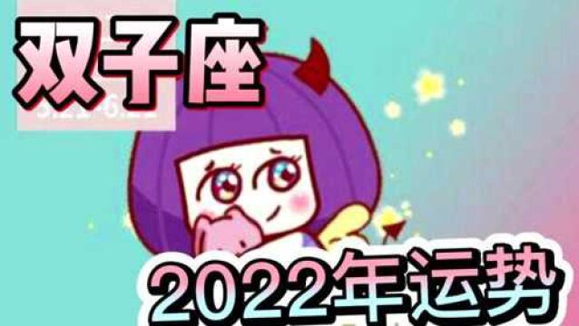 双子座2022年星座运势