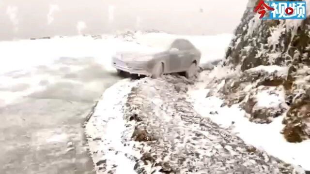 驴友上元宝山看雪,车被冻了!怎么办?在线等!急!!!