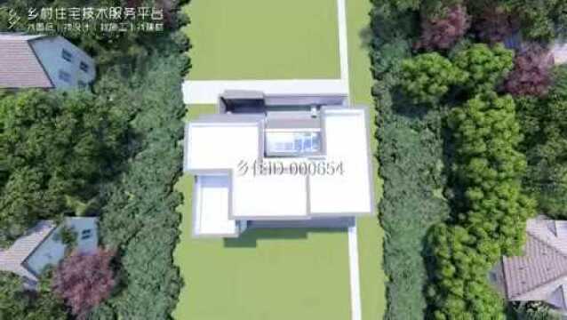 【免费图纸 】土建造价参考52万,面宽14.2m*进深10.4m 二层现代风格别墅