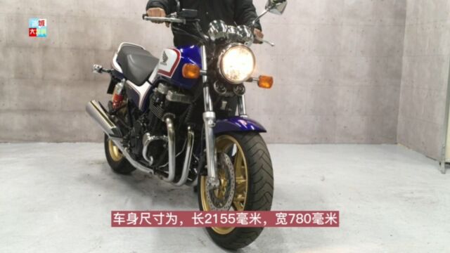 本田复古神车CB750,高颜值配ABS,四缸引擎,声浪真不赖