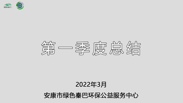 2022年第一季度总结视频