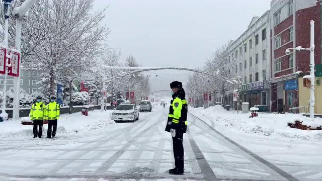 【核心使命2022】春雪纷飞四月天 “雪警”坚守护平安!