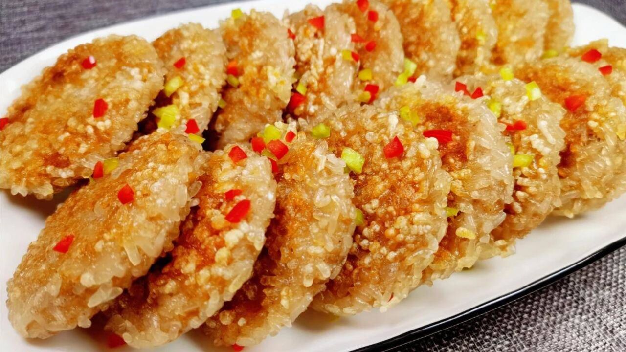 爱吃莲藕的要收藏,武汉特色菜香煎藕饼正宗做法,外酥里嫩,真香