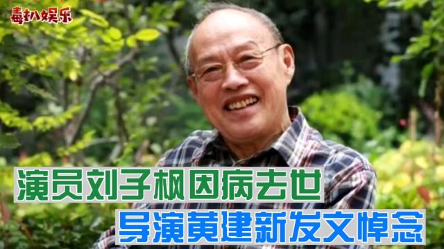 演员刘子枫去世!曾出演黑炮事件,深受观众认可?