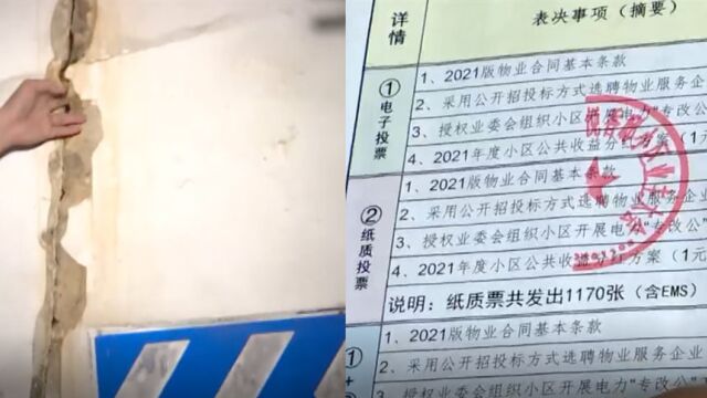 业主反映小区环境越来越差欲换物业,物业公司:质疑公投合法性