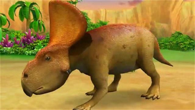 侏罗纪恐龙公园游戏系列:头上长耳朵的恐龙?原来是圆角恐龙