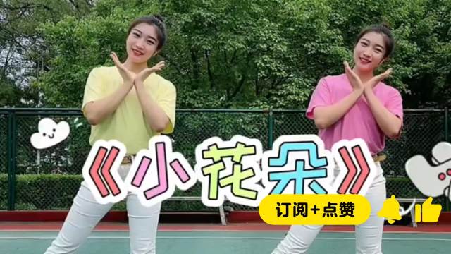儿童舞蹈教学《小花朵,少儿舞蹈