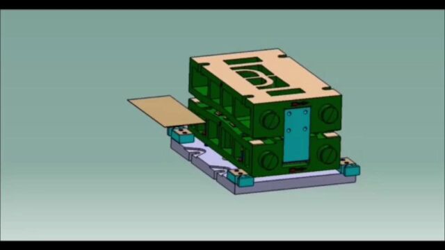 汽车b柱冲压模具作品展示