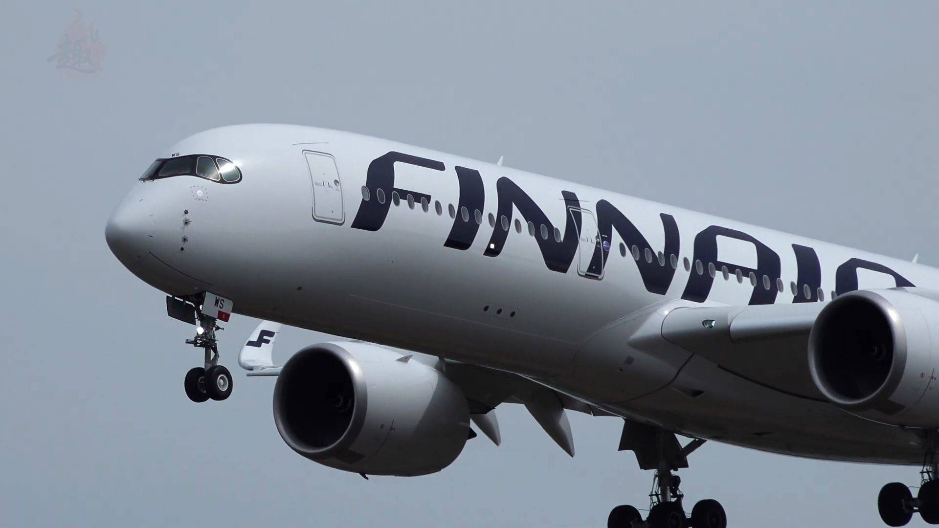 机械之美,一起来看空客a350降落过程,解压