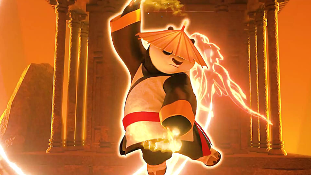 功夫熊猫,看我家阿宝大发神威