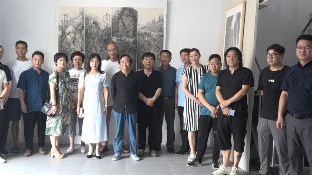 白云万顷——刘海军山水作品个人展在北京宋庄万象美术馆隆重开幕