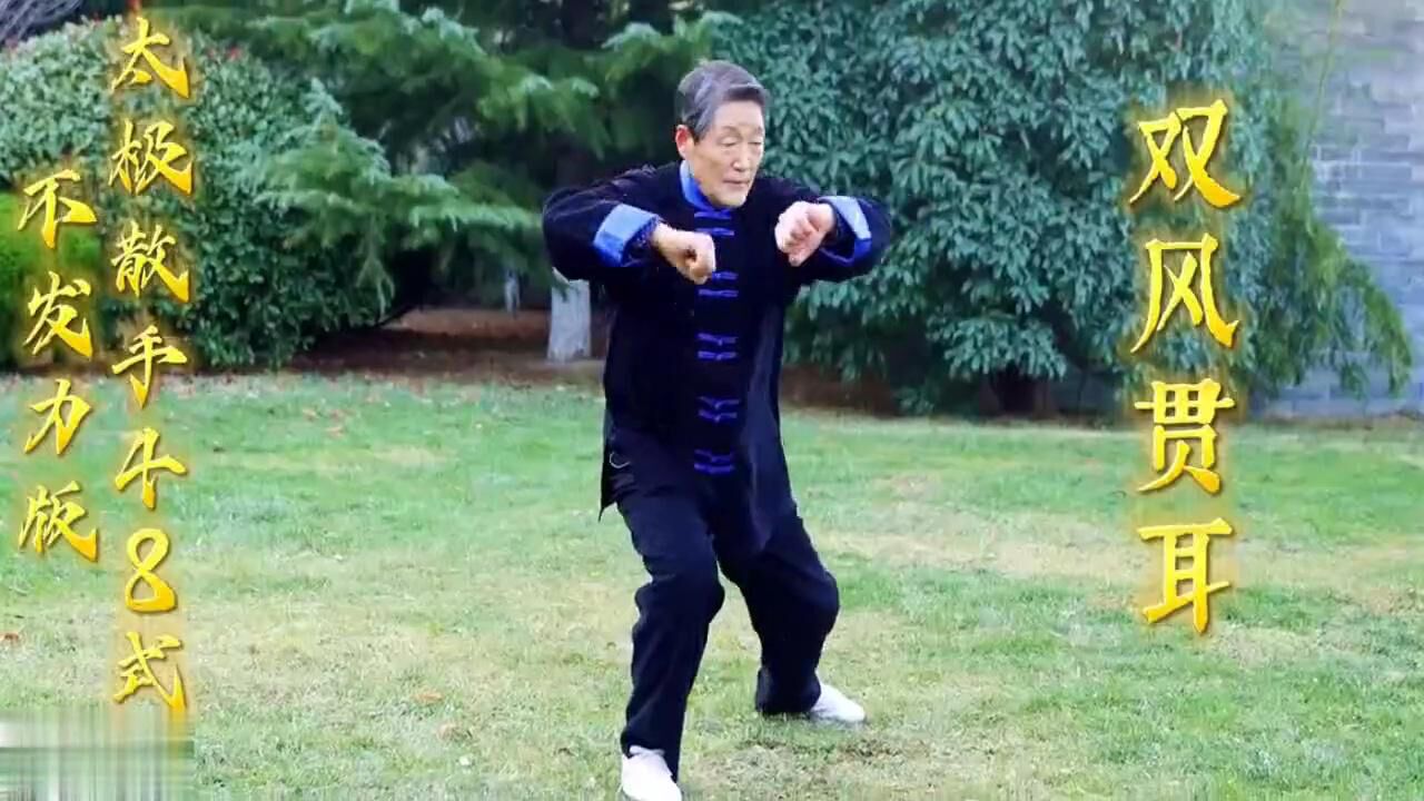 太极散手48式慢动作演练_腾讯视频