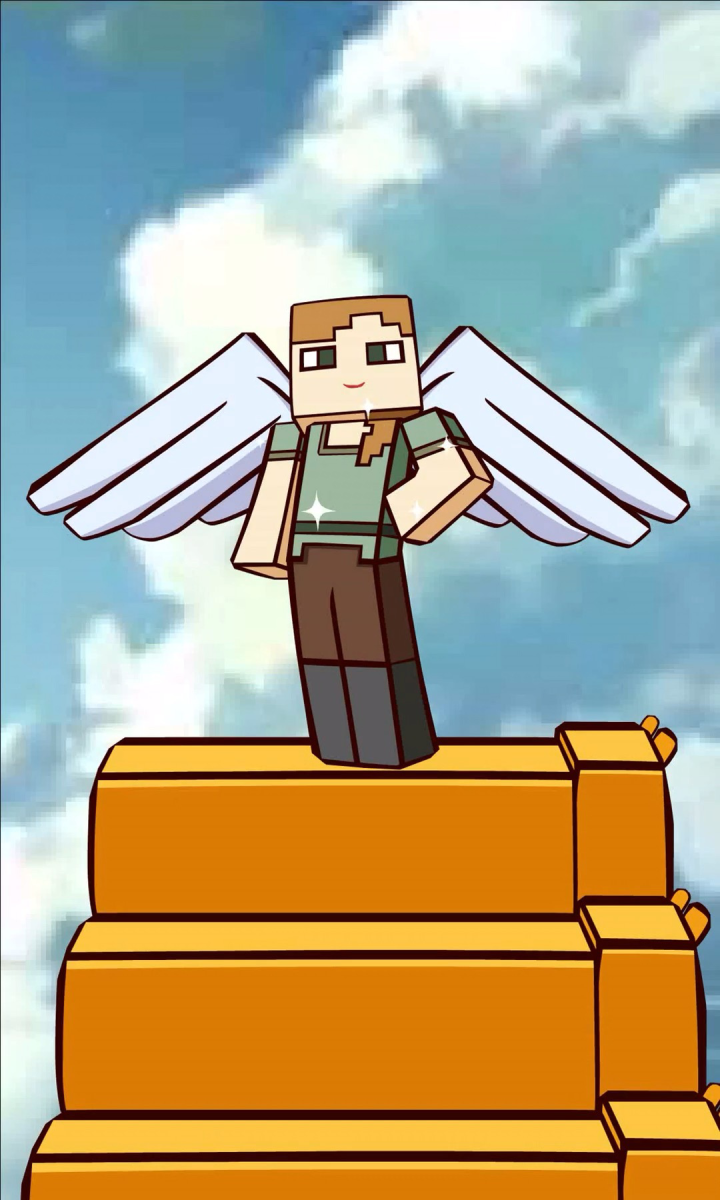 【我的世界】同人动画,女神艾利克斯就站在那里,你该如何向她表示呢?