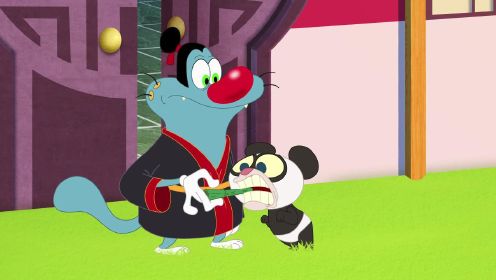 肥猫大战三小强动画系列： 世界珍宝熊猫