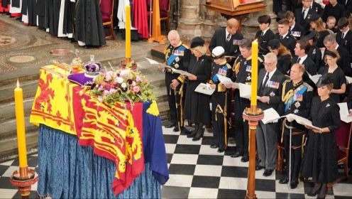 英国女王伊丽莎白二世葬礼全程回顾2——威斯敏斯特教堂国葬仪式