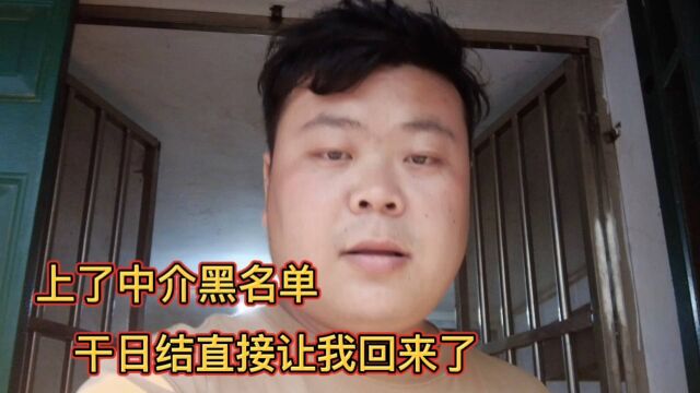 我的视频被中介刷到,说我经常放中介鸽子,日结活不让我干