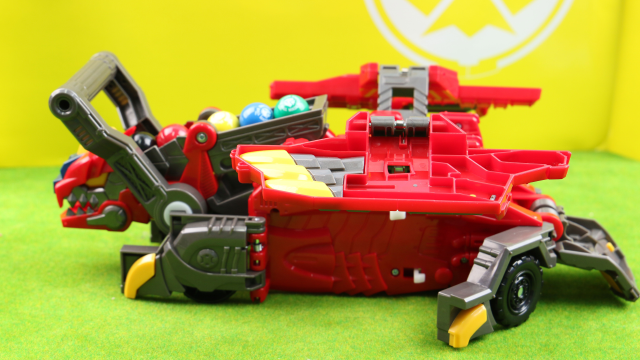 盟卡车神魔幻元珠超力双龙玩具开箱