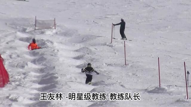 王友林万龙滑雪学校明星级教练