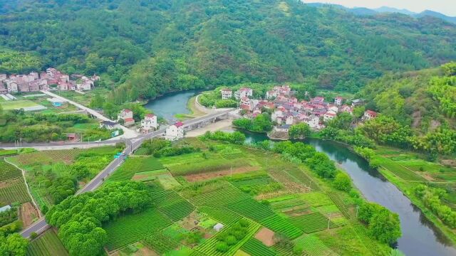 绍兴市最大水库启动建设,淹没区的村庄、田园和山水,美丽如画