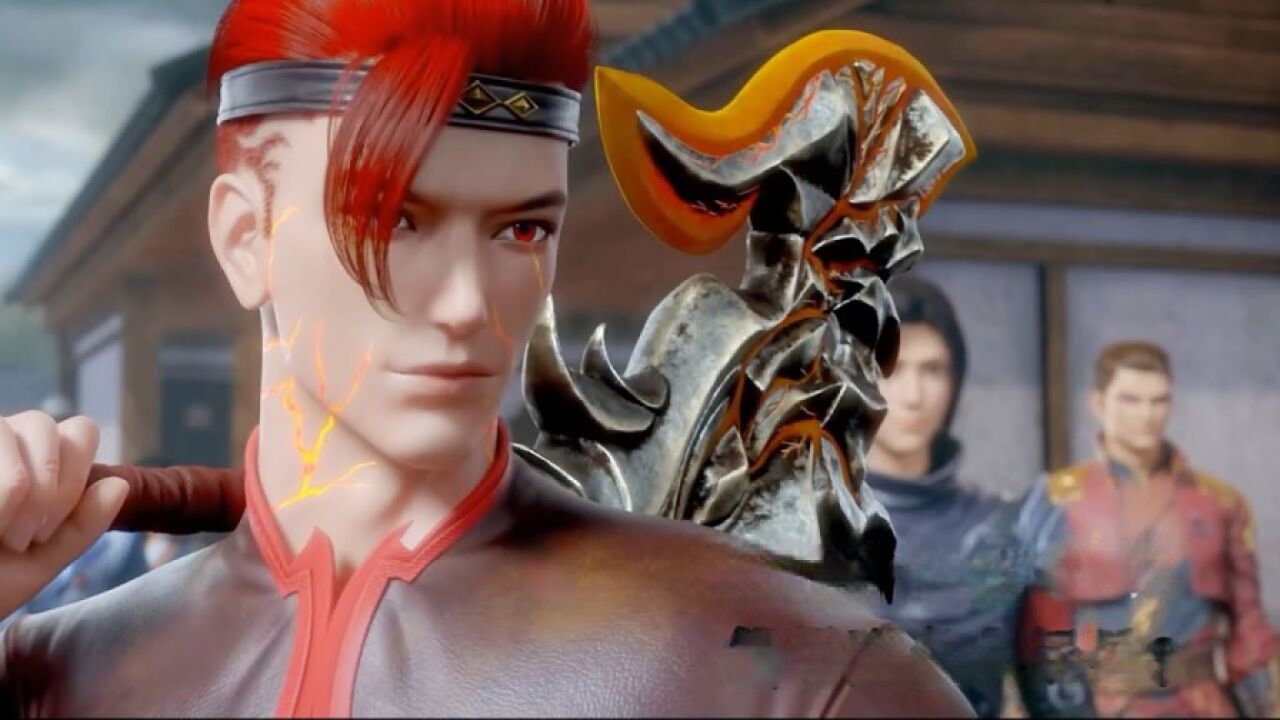 斗破苍穹,林焱牛皮吹大了,居然敢挑战霸枪柳擎_腾讯视频