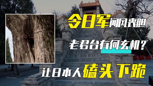 让日军害怕下跪,连发“13枚炮弹”未炸的老君台,究竟有何玄机?