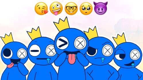 蓝色朋友的表情包大赛