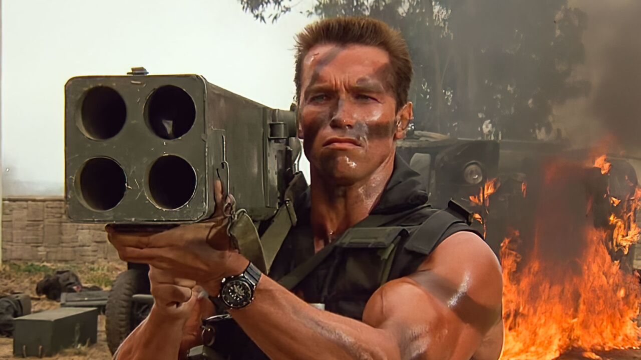 《独闯龙潭》硬汉施瓦辛格经典动作片,为救女儿不惜团灭整个黑帮_腾讯