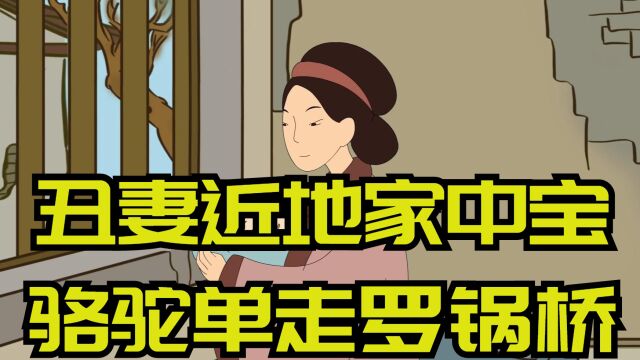 “丑妻近地家中宝,骆驼单走罗锅桥”啥意思?为何说丑妻是宝?