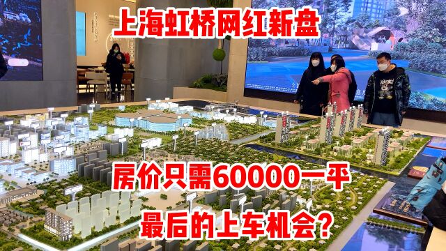 上海买房:大虹桥网红新盘,房价只需60000一平,最后的上车机会