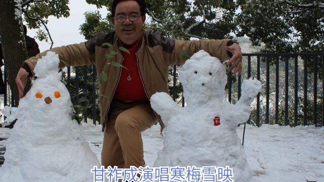 甘祚成演唱寒梅雪映