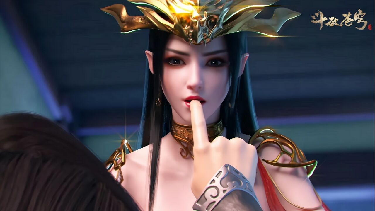 斗破苍穹:美杜莎女王第一次出现在内院,众人看见都有什么反应?