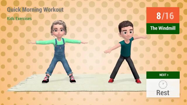 Quick Morning Workout For Kids To Get Active and LeanVc5qdzxAeE0