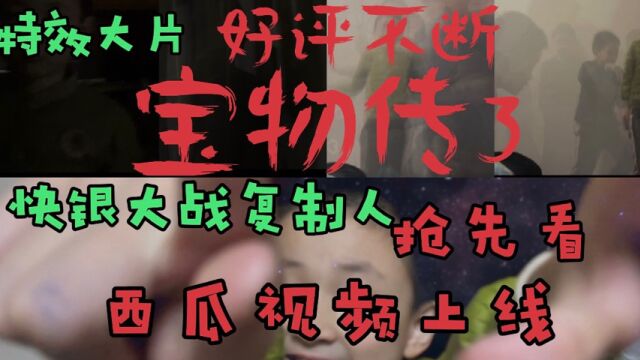 齐聪必看电影作品《宝物传3》山寨版快银强势来袭