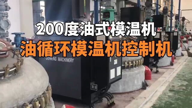 油循环模温机控制机 200度油式模温机 反应釜配套