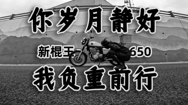 你岁月静好,我负重前行,鑫源新棍王650,骑士网摩托车测评