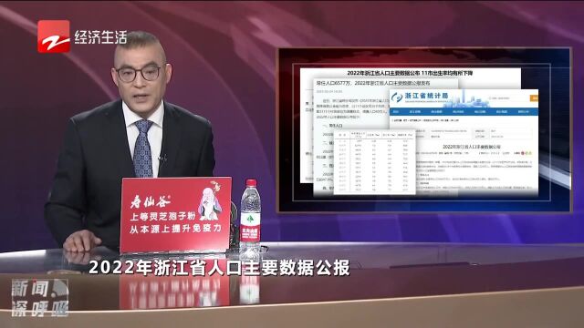 常住人口6577万人 2022年浙江省人口主要数据发布